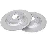 2x A.B.S. 17467 Disco freno Posteriore per HONDA S2000 (AP) 282mm