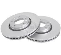 2x A.B.S. 17513 Disco freno Anteriore adatto per PEUGEOT 605 (6B) 288mm