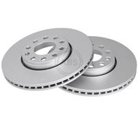 2x A.B.S. 17527 Disco freno Anteriore per VW PASSAT (3B3) PASSAT Variant (3B6)