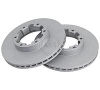 2x A.B.S. 17620 Disco freno Anteriore per NISSAN TRADE Pritsche/Fahrgestell