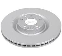 2x A.B.S. 17633 Coated Disco freno Anteriore per AUDI A4 Sedan (8EC, B7) 345mm
