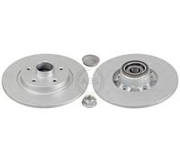 2x A.B.S. 17981C Coated Disco freno Posteriore per RENAULT KANGOO BE BOP (KW0/1)