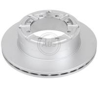 2x A.B.S. 18084 Coated Disco freno Posteriore per NISSAN Cabstar (F24M, F24W)