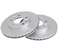 2x A.B.S. 18161 Coated Disco freno Anteriore per RENAULT Megane IV Sedan 269mm