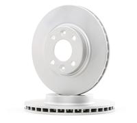 2x A.B.S. 18316 Coated Disco freno Anteriore per RENAULT Clio IV Hatchback (BH)