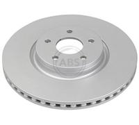2x A.B.S. 18340 Coated Disco freno Anteriore per FORD Focus II Hatchback 320mm