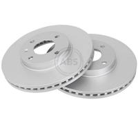 2x A.B.S. 18403 Coated Disco freno Anteriore per CHEVROLET Cobalt II 256mm