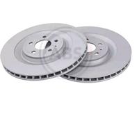 2x A.B.S. 18473 Coated Disco freno Posteriore per PORSCHE Macan (95B) 356mm