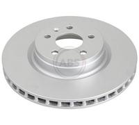 2x A.B.S. 18519 Coated Disco freno Anteriore per TESLA Model S (5YJS) 355mm