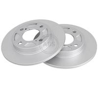 2x A.B.S. 18682 Disco freno Posteriore per SUZUKI SWIFT V (AZ) 228mm