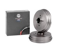 2x A.B.S. 2828-SC Tamburo freno Ø203mm Posteriore per RENAULT Clio III Hatchback