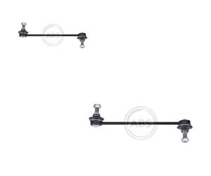 2X A.B.S. Barra Stabilizzatrice Anteriore Per Opel Meriva Corsa C F08