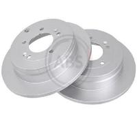 2x A.B.S. Disco Freno A.B.S. 18238 Per Hyundai KIA ABS, Pieno