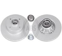 2x A.B.S. Disco Freno Originale ABS 18130C 249mm 9mm per Citroën DS Peugeot