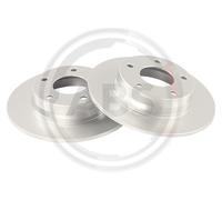 2x A.B.S. Disco Freno Pieno Ø260mm per Renault Arkana I LCM LDN