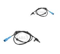 2x A.B.S.Sensore Velocità Ruota Anteriore Sinistra Destra per Peugeot 207 Cc