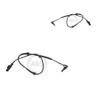 2x A.B.S.Sensore Velocità Ruota Anteriore Sinistra Dx per Opel Corsa D Fiat
