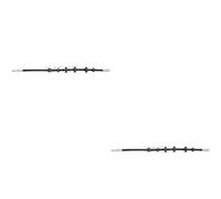 2X A.B.S. Tubo Frenante Anteriore Sinistro Destro Compatibile Per Audi Q5 8RB 8R