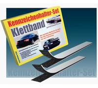 2x a Strappo Portatarga Targa Chiusura Universale Autoadesivo