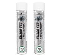 2x AABCOOLING H&O Gas Duster 750 ml SPRAY ARIA COMPRESSA ARIA COMPRESSA ARIA ...