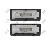 2x ABAKUS 016-56-900LED Luce targa per OPEL COMBO Kasten/Kombi (X12) LED