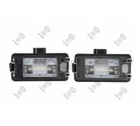 2x ABAKUS 046-21-900LED Luce targa per SEAT Ibiza III Schrägheck (6L) AROSA (6H)