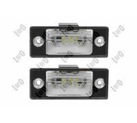 2x ABAKUS 053-10-920LED Luce targa per VW TIGUAN (5N)
