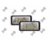 2x ABAKUS L04-210-0008LED Luce targa per BMW 3 Coupe (E46) LED