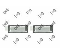 2x ABAKUS L42-210-0001LED Luce targa adatto per MERCEDES-BENZ CITAN Mixto (415)