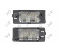 2x ABAKUS L53-210-0004LED Luce targa per VW TIGUAN (5N) GOLF PLUS (5M1, 521) LED
