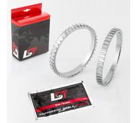 2X ABS RING SENSOR RING ANTERIORE DOPPIA FACCIA 43 DENTI PER ROVER 400 NUOVO