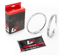 2X ABS RING SENSOR RING ANTERIORE DOPPIO 38 DENTI PER RENAULT TWINGO NUOVO