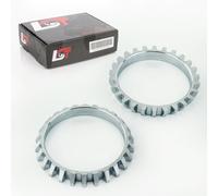 2X ABS RING SENSOR RING ASSE POSTERIORE DOPPIO 26 DENTI PER RENAULT CLIO 1 I 2