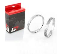 2X ABS RING SENSOR RING ASSE POSTERIORE DOPPIO 42 DENTI PER SMART FORTWO NUOVO