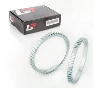 2X ABS RING SENSOR RING POSTERIORE DOPPIO 48 DENTI PER VW TRANSPORTER 4 IV