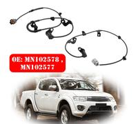 2X ABS Wheel Speed Sensor Rear Left & Right per Mitsubishi L200 2.5DID B40 T9 Y0
