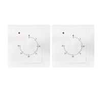 2X AC 220V 10A 30 Min Timer per il Conto Alla Rovescia Interruttore Elettri1861