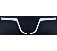 2x Acciaio Inox Specchio Polacco Faro Anteriore Cornice per Mercedes Actros MP4