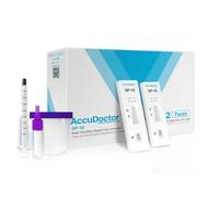 2x AccuDoctor Test Fertilità Maschile - Test Spermiogramma Uomo e Qualità Spermatozoi - Sperm Test per Uomo Fertilità, Controllo Seminale e Valutazione della Fertilità Uomo a Casa 2 TEST