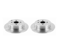 2x ACKOJA Dischi 279mm Pieno Posteriore Adatto A per Toyota Corolla A70-40003