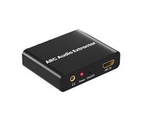 2X Adattatore ARC Compatibile con , con Convertitore Audio Digitale Ottico TOSLINK SPDIF/Coassiale e Analogico da 3,5 mm, HD ARC In RCA