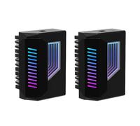 2X Adattatore ATX 24Pin Adattatore ARGB 180 Gradi Sincronizzazione 5V per S3738