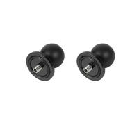 2X Adattatore con Testa A Sfera In Alluminio Base di Montaggio da 25 mm Supporto per Telefono per Moto Manubrio Accessori per Action Camera
