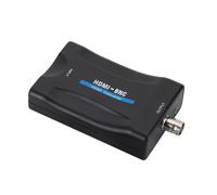2X Adattatore Convertitore Audio / Video Un BNC Compatibile PAL / NTSC con Cavo di Alimentazione USB