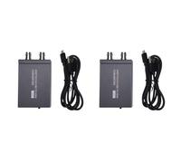2X Adattatore Convertitore Compatibile con AHD/TVI/CVI/CVBS un Adattatore Convertitore Video HD 1080P/720P per La Conversione ' Della