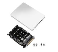 2X Adattatore da SSD M.2 Un U.2 Adattatore 2In1 M.2 NVMe E -Bus NGFF da SSD8432