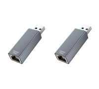 2X Adattatore da USB 3.0 A Gigabit Ethernet Adattatore da USB A RJ45 Ethern3668