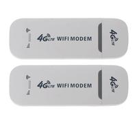 2X Adattatore di Rete Modem USB 4G LTE con Scheda SIM WiFi Hotspot Router Wireless 4G per Win XP Vista 7/10 10.4
