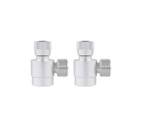 2X Adattatore di Ricarica per Bombola di CO2, Regolatore per Bombola di Gas Autoprodotto Adattatore da M10X1 A W21.8-14 per Argon, CO2, Gas Misto,