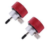 2X Adattatore di Riempimento Riutilizzabile per Propano Accessori per Gas con Sfera di Vernice per Serbatoio di Gas Verde con Adattatore di